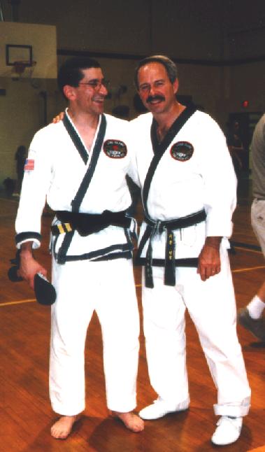 Doug with Master Festa at Promotion Test August 98